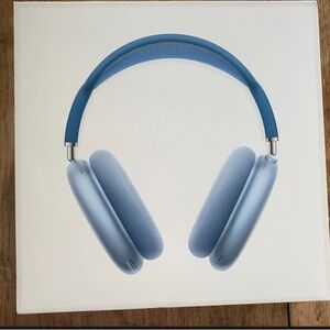 Apple Blue AirPod maxs (comes with box)